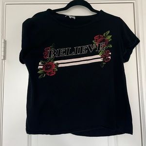 Charlotte Russe | Believe T-Shirt